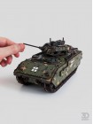 БМП Bradley из дерева цветная