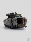 БМП Bradley из дерева цветная