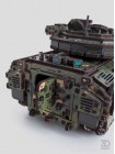 БМП Bradley из дерева цветная