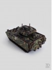 БМП Bradley из дерева цветная