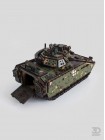 БМП Bradley из дерева цветная