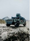 Деревянный цветной 3D-пазл военный внедорожник