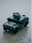 Деревянный цветной 3D-пазл военный внедорожник