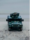 Деревянный цветной 3D-пазл военный внедорожник