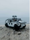 Военный внедорожник Хамви из дерева