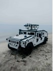 Военный внедорожник Хамви из дерева
