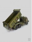 Военный самосвал КрАЗ, цветной 3д-конструктор