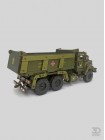 Военный самосвал КрАЗ, цветной 3д-конструктор