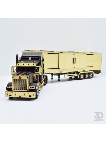 Грузовик американский с рефрижератором