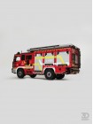 Пожежна машина кольорова з дерева