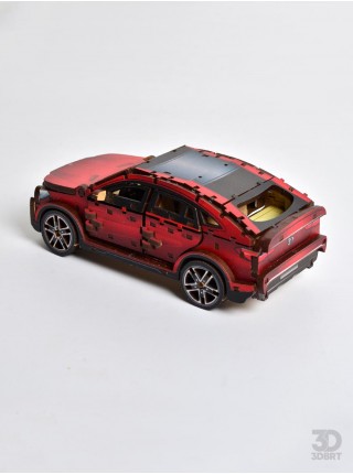 Позашляховик Jeep Mrs, червоний