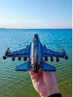 Літак Бойовий Сокіл F-16, кольоровий