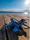 Літак Бойовий Сокіл F-16, кольоровий