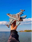 Літак Бойовий Сокіл F-16, кольоровий