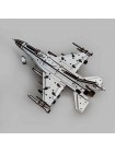 Літак Бойовий Сокіл F-16, білий