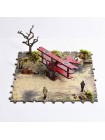Самолет деревянный Красный Барон, масштаб 1:48