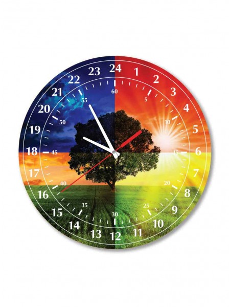 Часы на 24 часа Дерево жизни