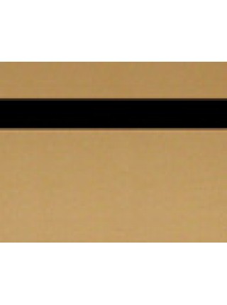 Пластик двуслойный золото светлое сатин/черный, 1.5 мм