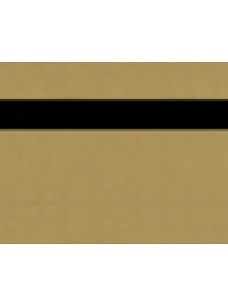 Пластик двухслойный золото зеркальное/черный, 1.5 мм