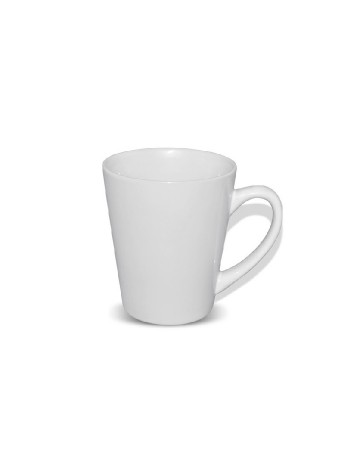 Конусная чашка latte белая 380 мл