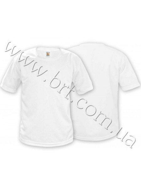 Футболка под сублимацию, унисекс, круглый ворот