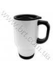 Кружка-термос з покриттям для сублімації біла