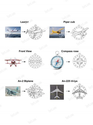 Игрушка деревянная Самолет