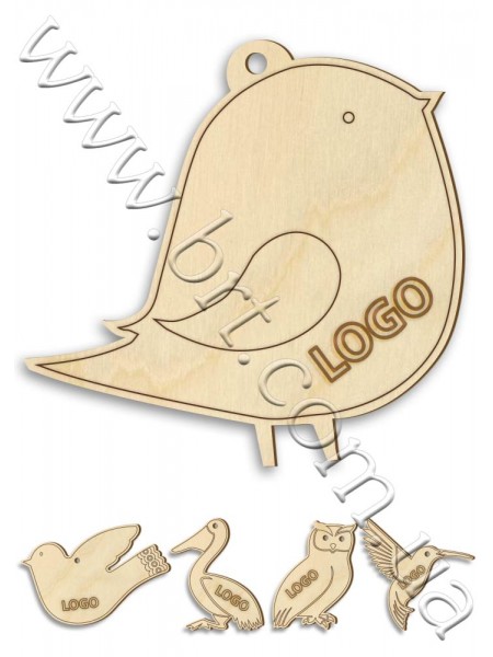 Игрушка деревянная Птица