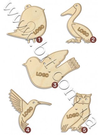 Игрушка деревянная Птица