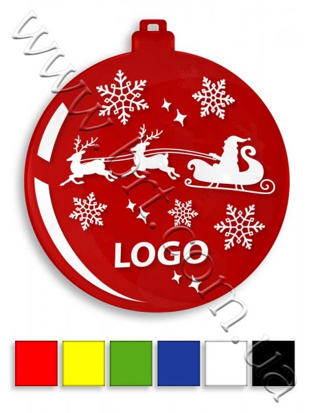 Игрушка пластиковая с логотипом