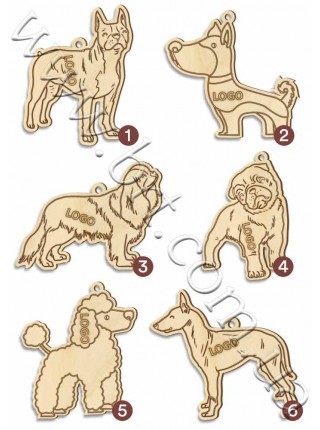 Игрушка деревянная Собака