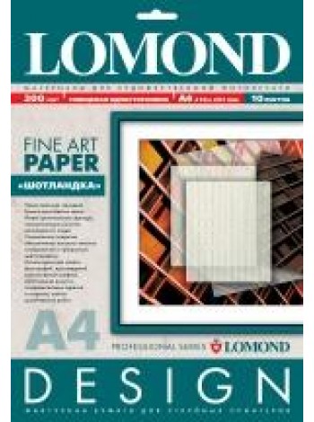 Lomond Tartan - артпапір Ломонд Шотландка матовий А4 200 г/м2, 10 аркушів