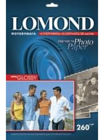 LOMOND Super Glossy Photo Paper 260 г/м2  А3 20 листов