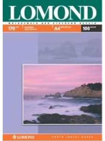 LOMOND Matte/Matte Photo Paper 170 г/м2 А3 100 аркушів