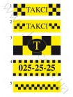 Магниты такси под заказ