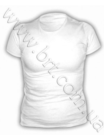 Футболка B&C Women-Only белая, легкая