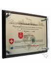 Диплом, сертифікат під склом на замовлення