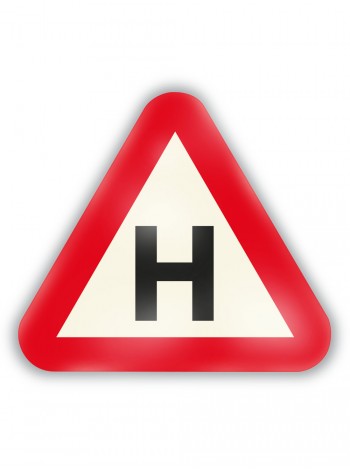 Наліпка знак Н на навчальний автомобіль