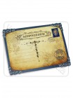 Свадебная пригласительная открытка под старину