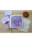 Пригласительный на свадьбу с велосипедом