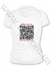 Футболка с QR-кодом под заказ