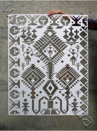 Трафарет для штукатурки на замовлення