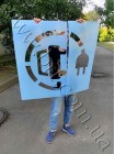 Трафарет зарядка электромобилей